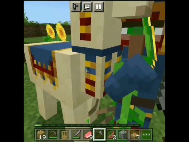 Kidnapping lama in Minecraft hardcore