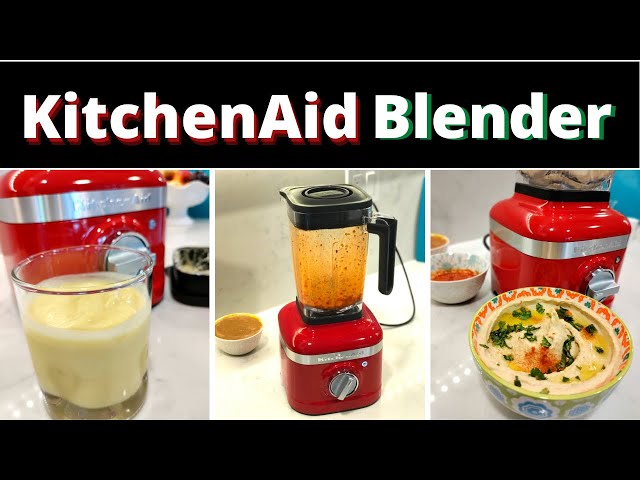 I Made Milk, Hummus, Thick Smoothies, and More in the KitchenAid K400 Blender | Full Review & Demo