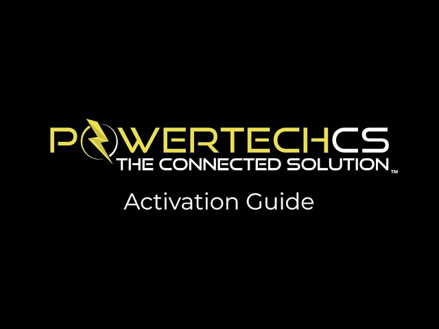 How to Activate Your PowerTechCS Remote Monitoring App