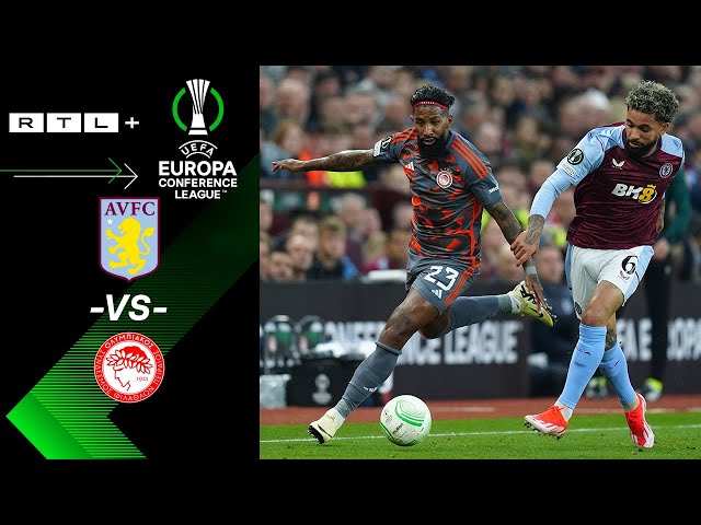 Aston Villa FC vs. Olympiacos Piräus – Highlights & Tore | UEFA Europa Conference League