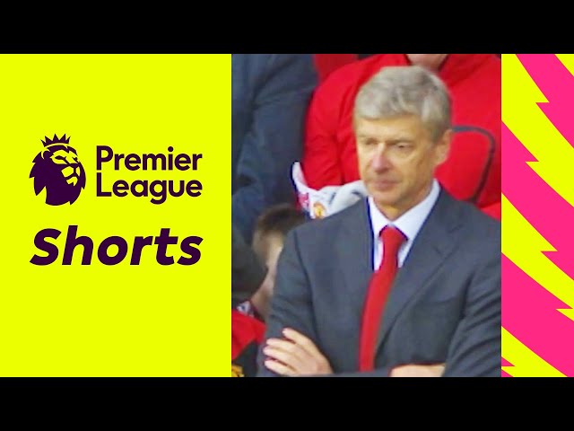 Arsenal manager sent off vs Man Utd #shorts