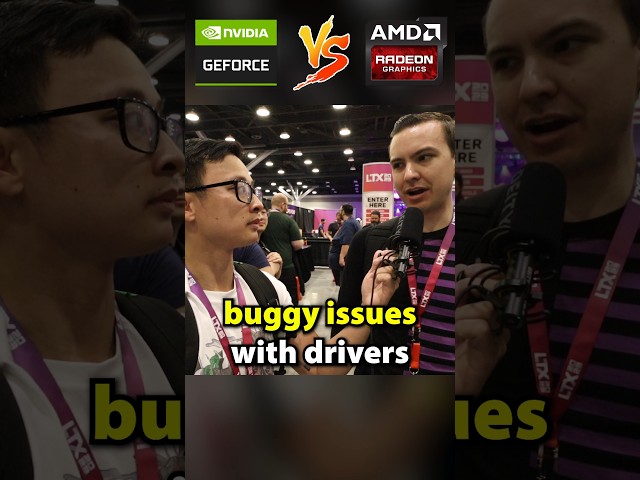 Bad AMD experience SOURED his opinion of them #pcgaming #amd #nvidia #intel