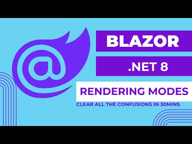 Intro to Blazor  .NET 8 and Rendering Modes Urdu/Hindi | Explained in Details