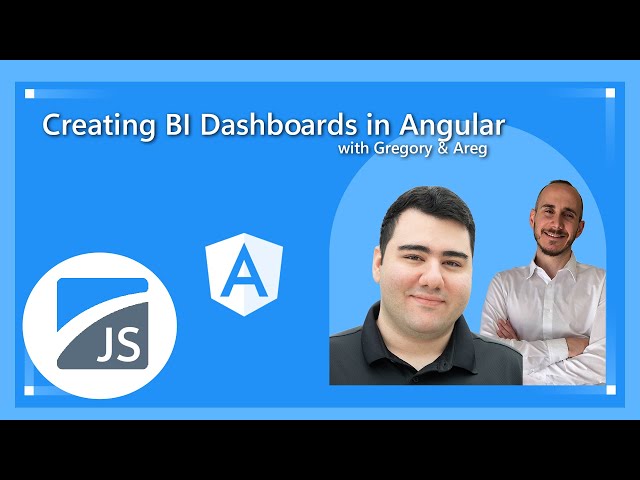 Creating BI Dashboards in Angular