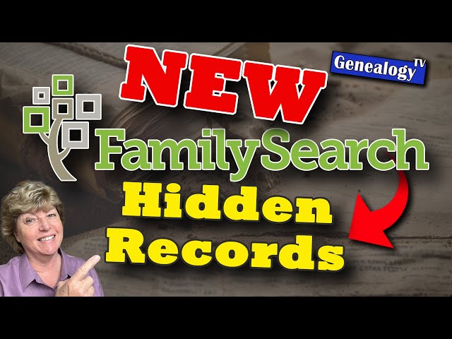FamilySearch Hidden Records: Full Text Search: 2024