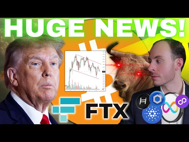 BREAKING: Trump Makes SHOCKING Crypto Statements..!! Brilliant News For FTX Victims! BTC BULLFLAG???