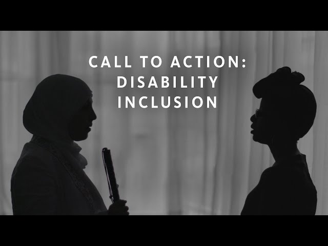 Call to action #DisabilityInclusion