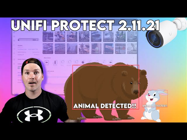 Unifi Protect 2.11.21 : Dark Mode, Animal detection