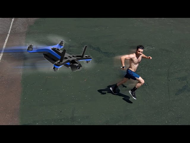 Drone Chasing Me During Workout!