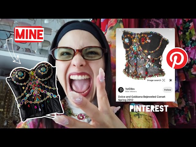 RECREATING THE ICONIC JEWELED CORSET FROM PINTEREST