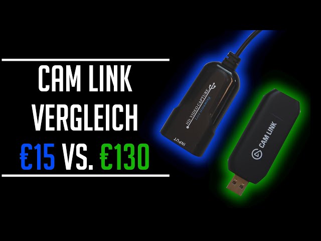 Gute Cam Link Alternative! Günstiger Cam Link vs. Elgato Cam Link 4K - Der Vergleich