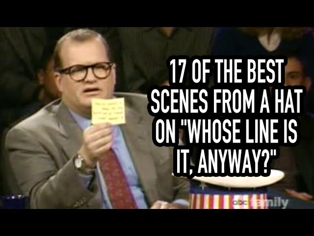 17 Of The Best Scenes From A Hat On "Whose Line Is It, Anyway?"