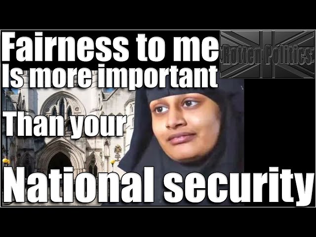 Shamina Begum coming back to the UK due to court of appeal judging! SERIOUSLY?