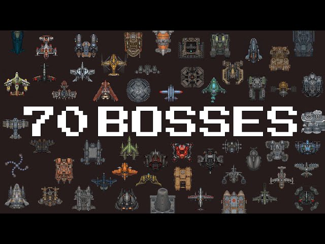 1945 BOSSES 👾 Speedrun through ALL Boss Levels (10-700) 🕹️ 1945 Airforce Gameplay
