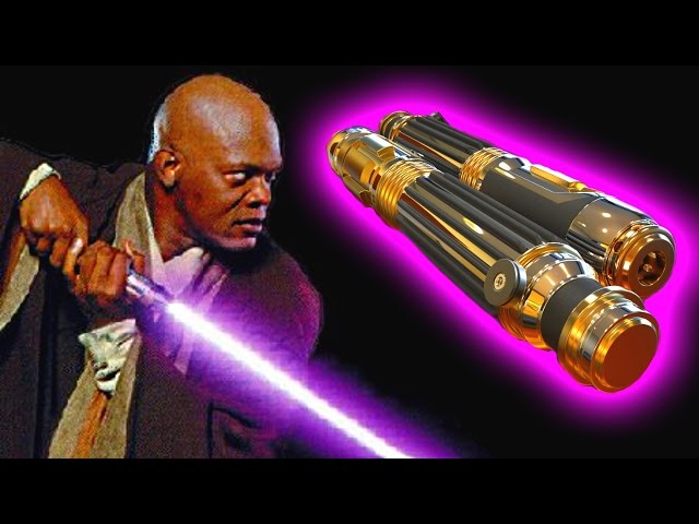 All the Lightsabers Mace Windu Used During his Life - Explain Star Wars
