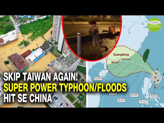 Repeating the tragedy of northern China! Super Typhoon SAOLA & Reservoirs Secretly Release Floods