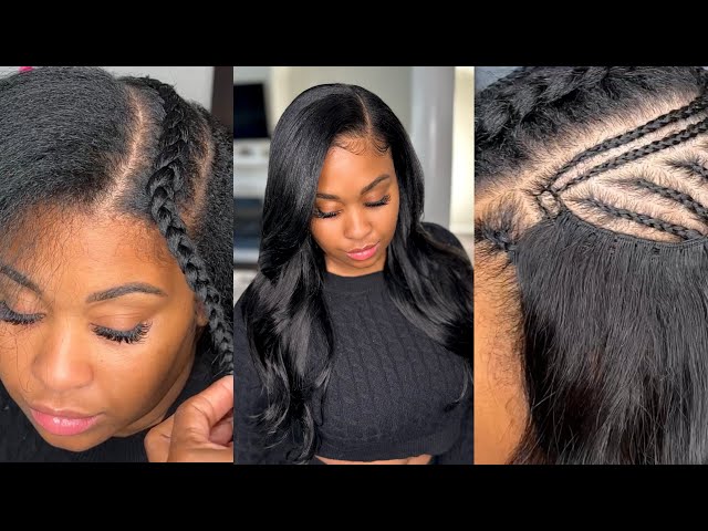 How To Do A Traditional Seamless Sew-in Step By Step DETAILED