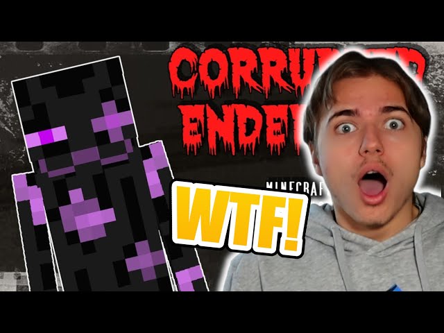 PASS AUF solltest du CORRUPTED ENDERMAN in deiner Welt haben! | Minecraft Creepypasta | Reaction