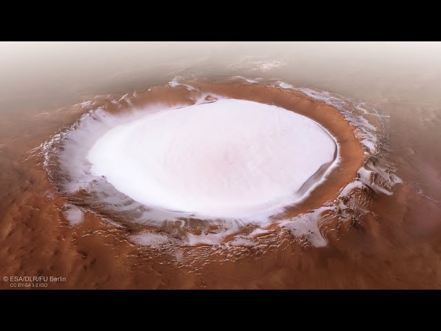 Strange Features Of Martian Poles
