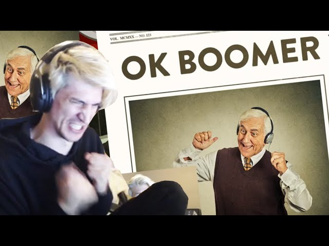 "OK BOOMER" xQc Plays USE YOUR WORDS With Twitch Chat