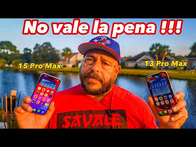 iPhone 15 Pro Max vs 13 Pro Max - Practicamente lo mismo!!!!
