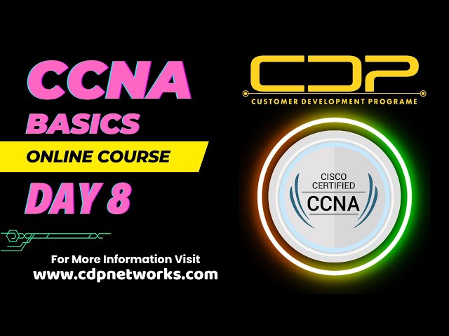 CCNA Basics | Day 8 | Switching - By CDP Network