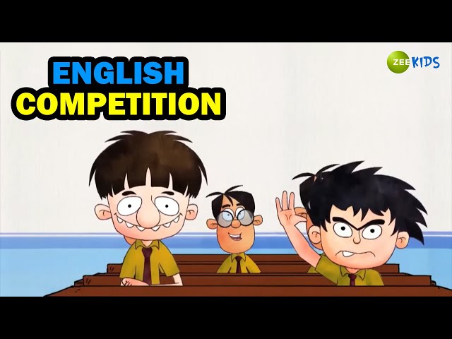 बुध बद्री की इंग्लिश स्पीकिंग Competition | Bandbudh aur Budbak | Comedy Scene | Zee Kids