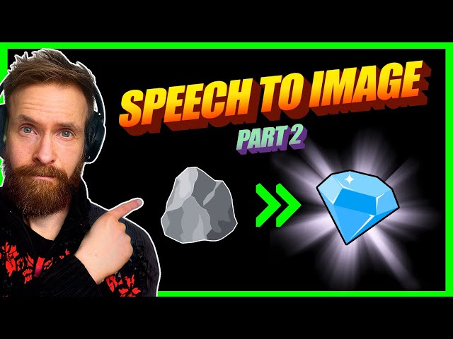 Local AI Speech to Image - Low Effort High Reward Use Case?