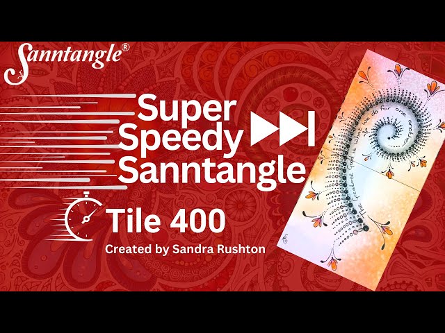 Curl of Positivity - Super Speedy Sanntangle Tile 400