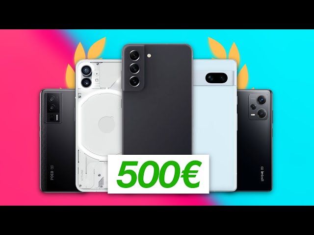 TOP 5 SMARTPHONES unter 500€ 🔥 2024 (Kaufberatung)