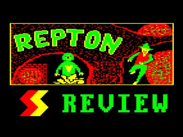 LGR - Repton - Acorn Electron Game Review