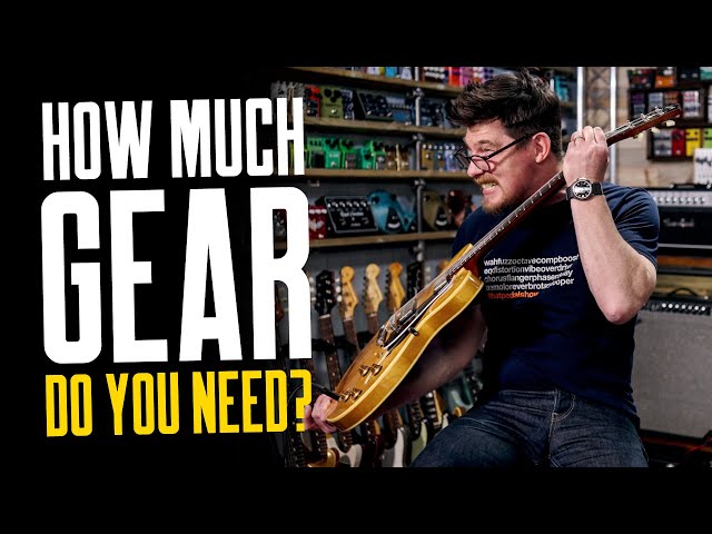 How Much Guitar Gear Do You Need? Mick's Vlog – That Pedal Show