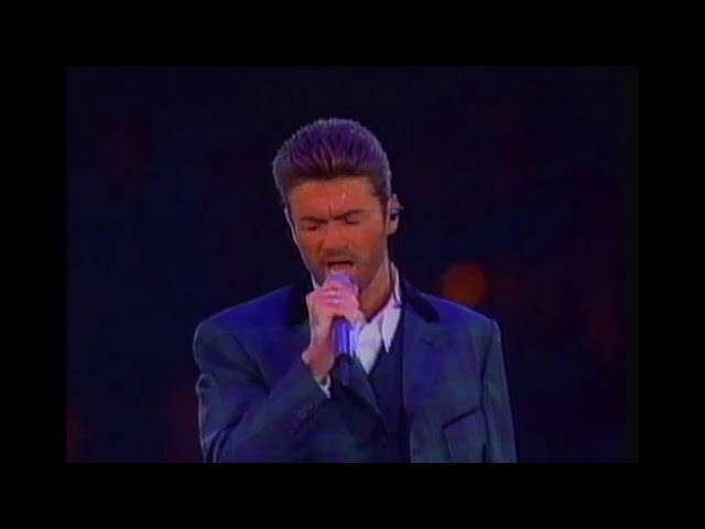 George Michael LIVE Show 1993 at The Concert of Hope - Wembley in London