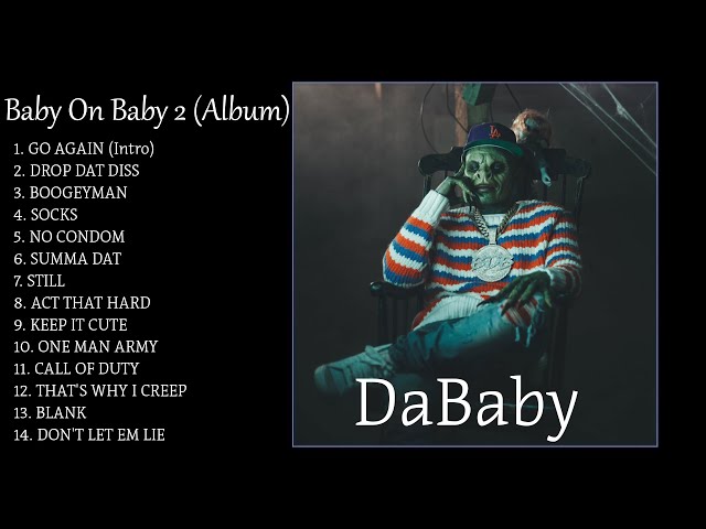 DaBaby ~ Baby On Baby 2 (Full Album)