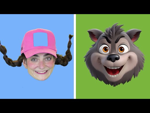 WOLF AND SEVEN LITTLE GOATS | Knock Knock! | English Stories for Kids