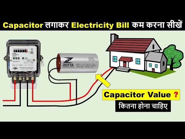 कितने Micro Ferad का Capacitor Connect करना चाहिए, Electricity Bill 💸 का Saving करने के लिए