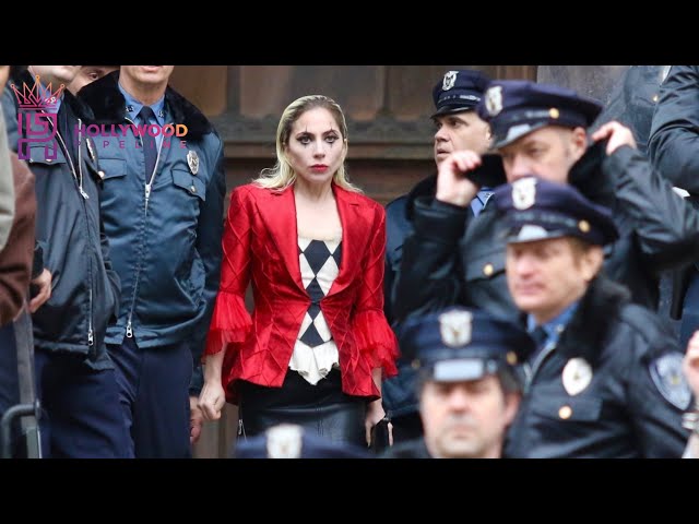 Lady Gaga as ‘Harley Quinn’ Filming JOKER 2