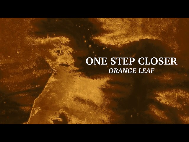 One Step Closer - "Orange Leaf" (Official Audio Visualizer)