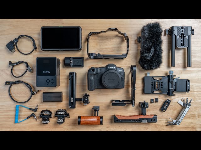 Canon R8 - Video Rig & Battery Solutions