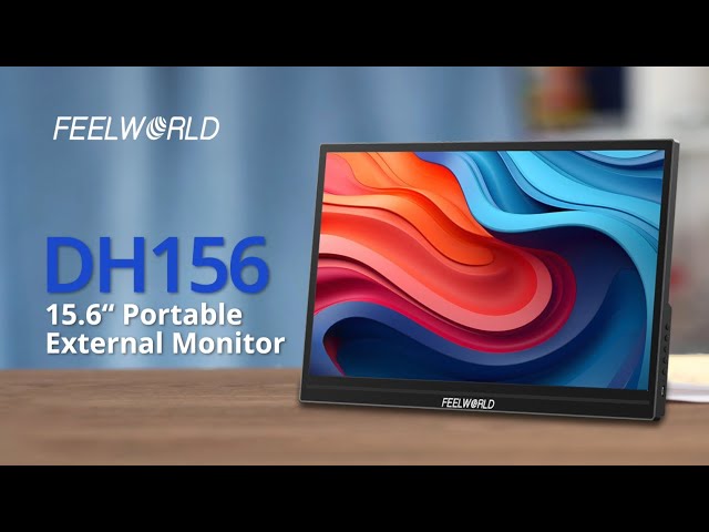 Introducing the FEELWORLD DH156 15.6-inch Portable Monitor – Your Ultimate Gaming and Work Companion