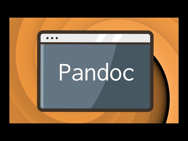 Exporting Files in Emacs Using Pandoc