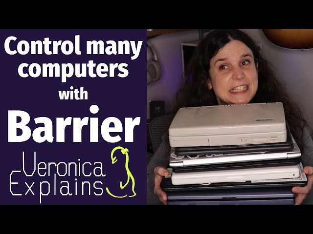 Control multiple computers at the same time with Barrier
