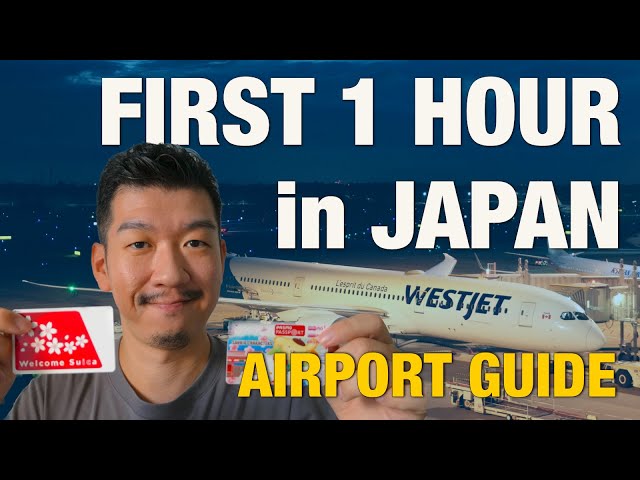 How to Start Japan trip Successfuly from the Arrival Gate.  - Airport Guide from Oct 2023.