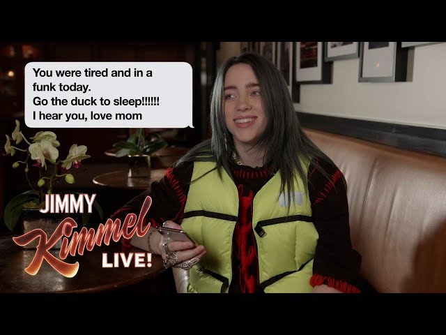 Celebrities Read Texts from Their Moms #2