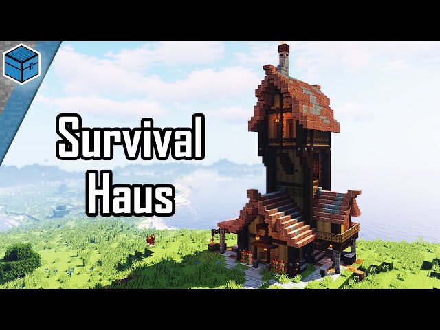 Minecraft 1.14 Survivalhaus bauen deutsch | Survival Haus für Minecraft 1.14 bauen