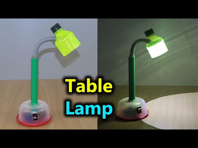 How to Make Table Lamp at Home । Easy And Simple । 2019
