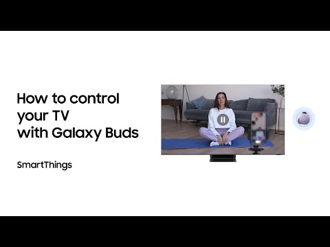 SmartThings: How to control your TV with Galaxy Buds | Samsung