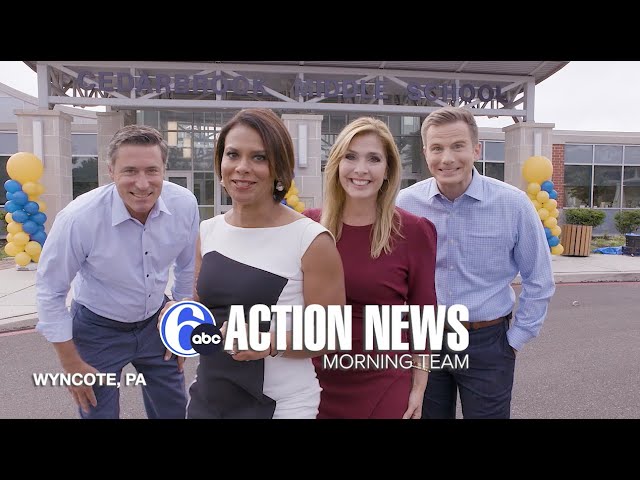 6abc Action News Morning Team surprises teachers for back to school