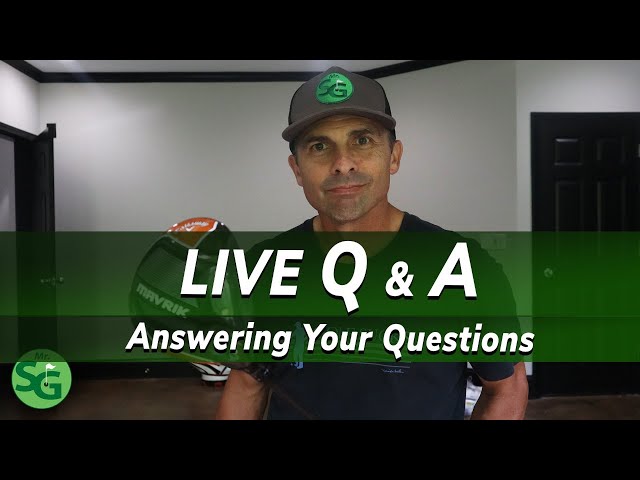 Live Q & A with Mr. Short Game - Why I Moved from CA to GA