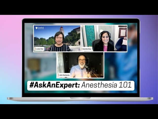 #AskAnExpert: Anesthesia 101 (SciFri Zoom Call-in)
